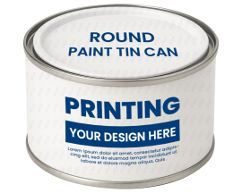 Lon Thiếc In Đựng Sơn (Φ138)